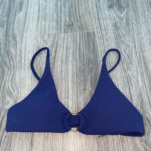 purple ish blue bathing suit top